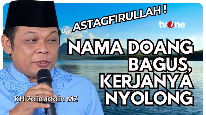 Ceramah Kocak KH Zainuddin MZ. Berani Perlu Nekat, Tapi Jangan Konyol! | Damai Indonesiaku