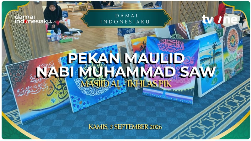 Semarak Muballigh Muda - Pekan Maulid Nabi Muhammad SAW Masjid Al-Ikhlas PIK | DAMAI INDONESIAKU