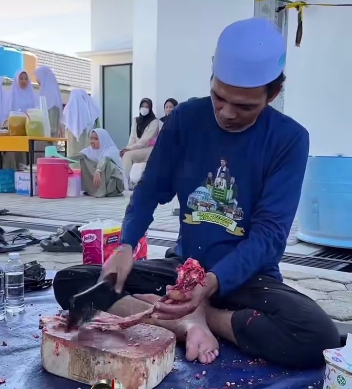 POV potong Daging Kurban