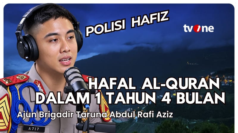 Taruna Akpol 14 Tahun Hafal 30 Juz Al-Qur'an. Bukti Hafiz Bisa Jadi Polisi Hebat!