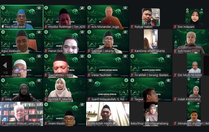 Memajukan Ikuti Akademi Dakwah Digital MUI