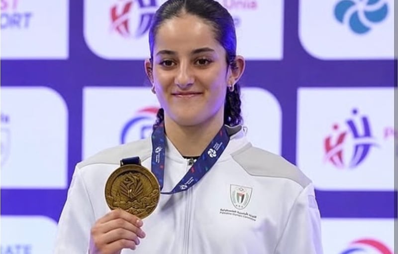 Maryam Bsharat, Karateka Palestina yang Kembali Juara Dunia
