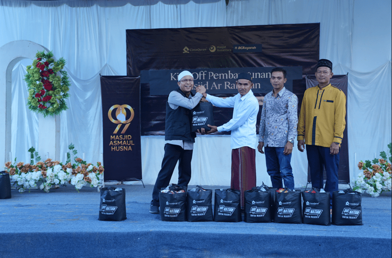 Cuma Butuh 7 Hari, Cinta Quran Foundation Mulai Bangun Masjid Pertama dari 99 Masjid Asmaul Husna di Aceh Tamiang