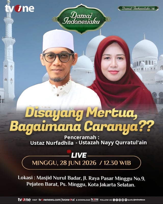 Saksikan Live Damai Indonesiaku | Disayang mertua, bagaimana caranya? | tvOne