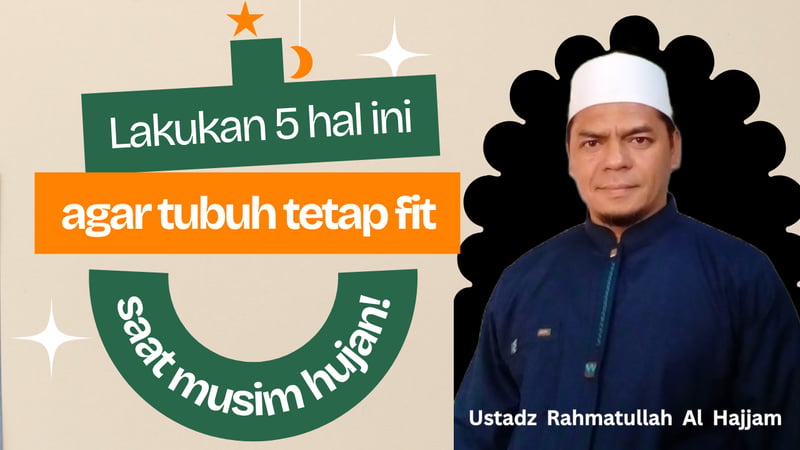 Lakukan 5 hal ini agar tubuh tetap fit saat musim hujan!
