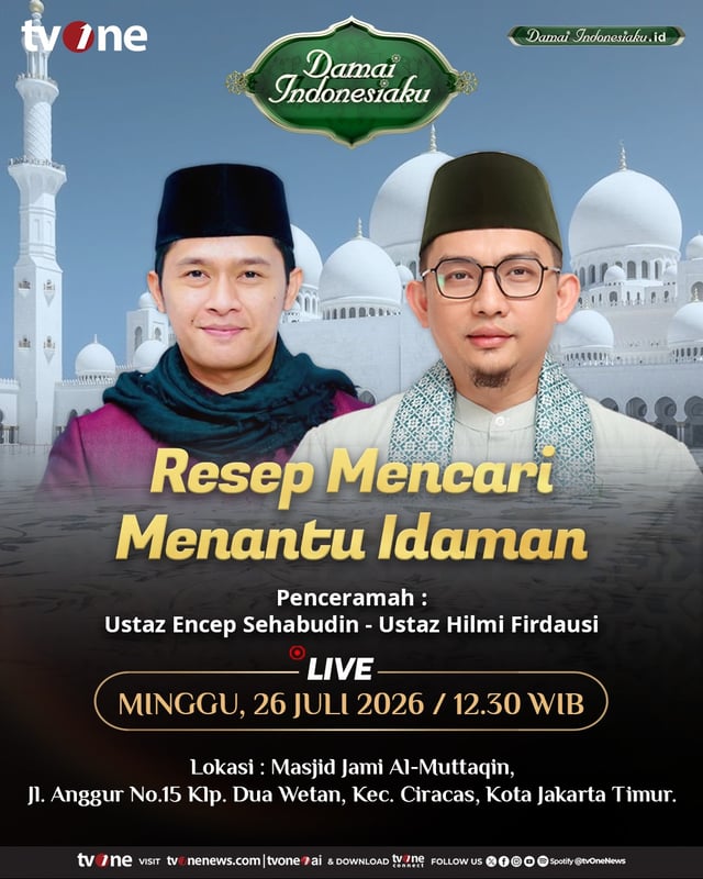 Saksikan Live Damai Indonesiaku | Resep Mencari Menantu Idaman | tvOne