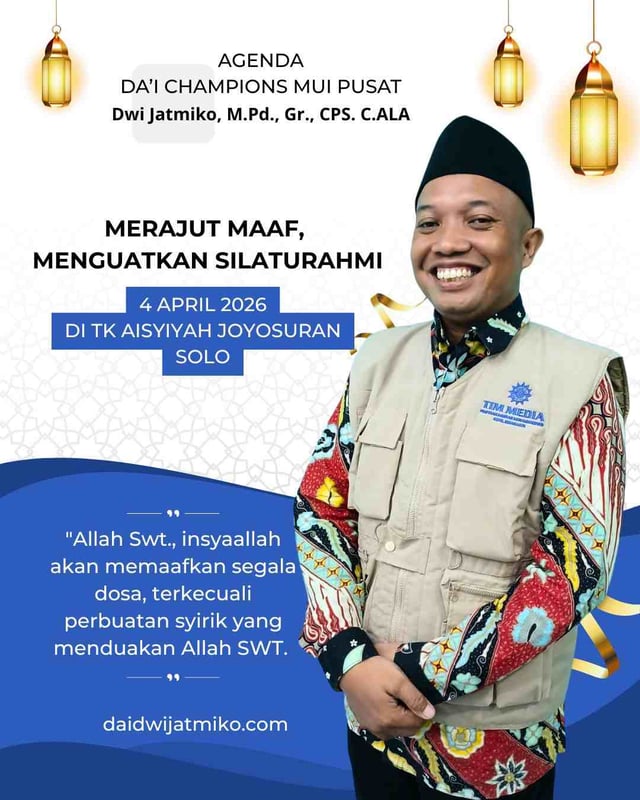 #MerajutMaaf