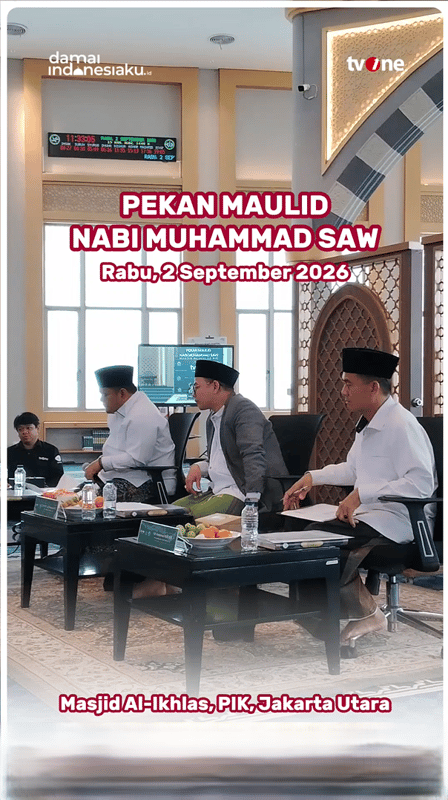 MHQ di Masjid Al-Ikhlas PIK | Pekan Maulid Nabi Muhammad SAW | tvOne