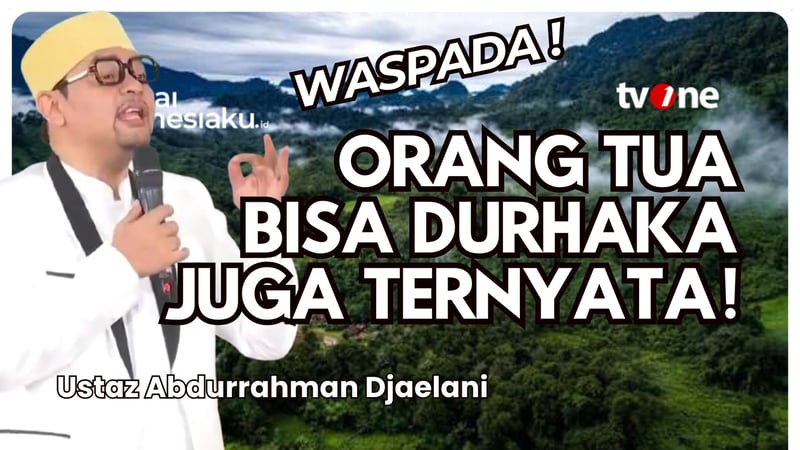 Bukan Cuma Anak, Ternyata Orang Tua Juga Bisa Durhaka! | Udjae | Damai Indonesiaku
