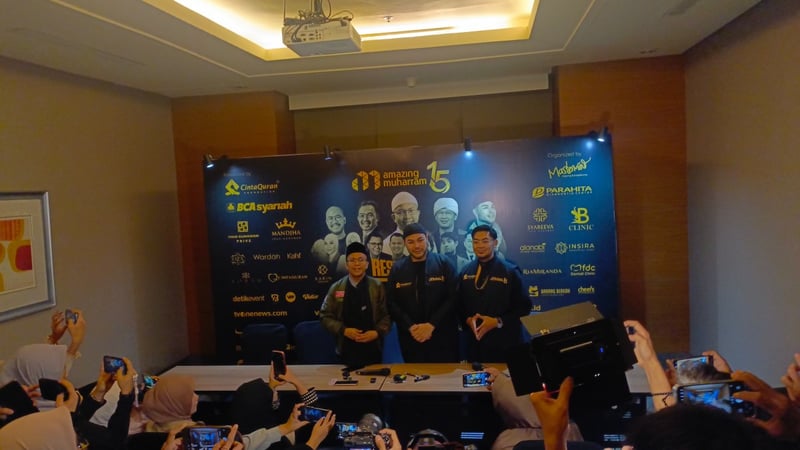 Tak Sampai 1 Jam, Amazing Muharram Berhasil Bangun 35 Masjid