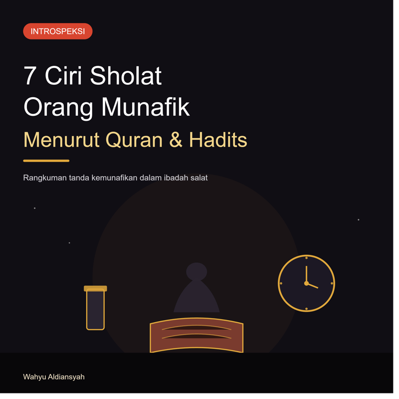 7 Ciri Sholat Orang Munafik Menurut Al-Quran dan Hadits