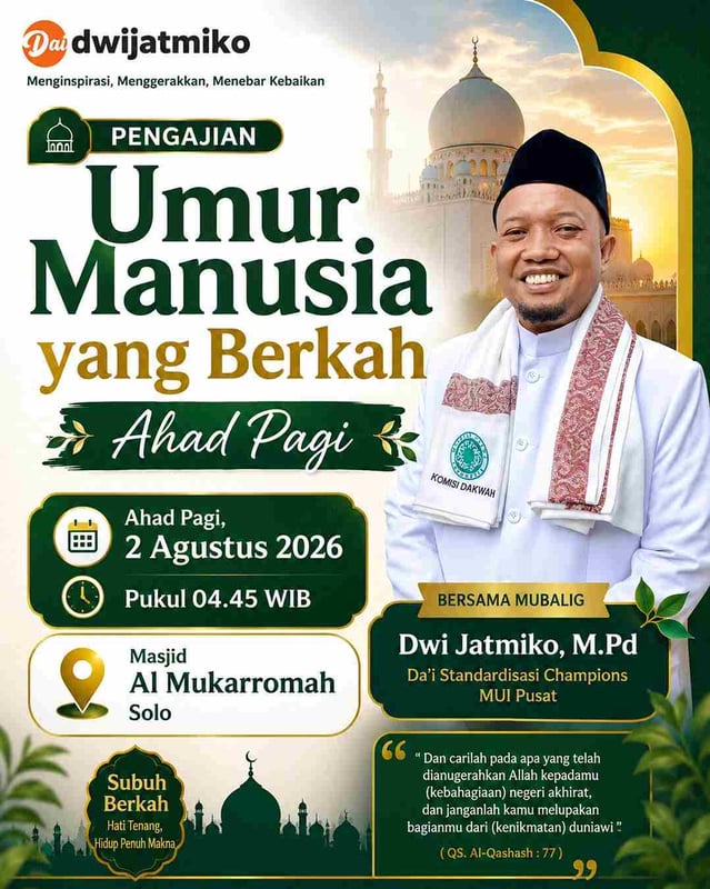 Umur yang Berkah Berkemajuan