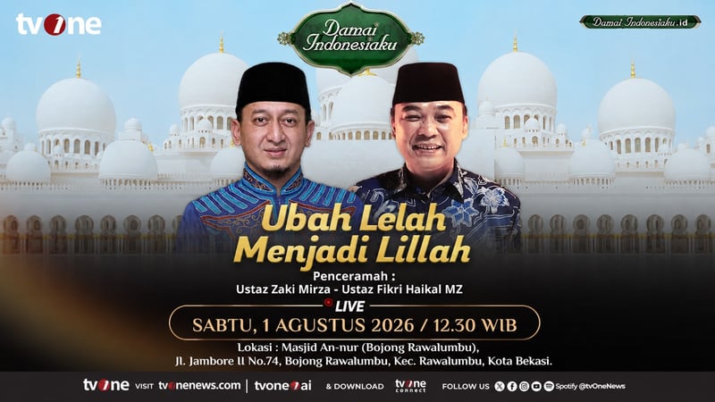 Damai Indonesiaku | Ubah Lelah Menjadi Lillah | tvOne