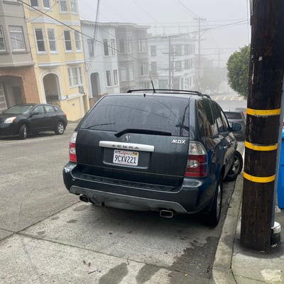 License plate: 9CXV221, State: CA