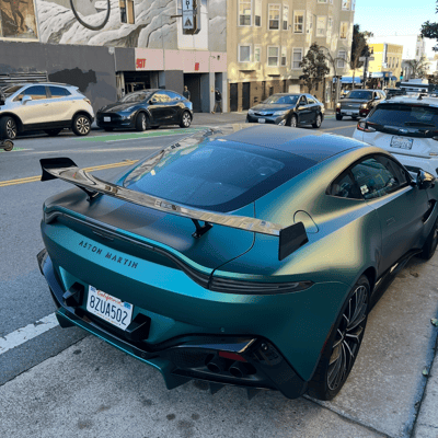 License plate: 8ZUA502, State: CA