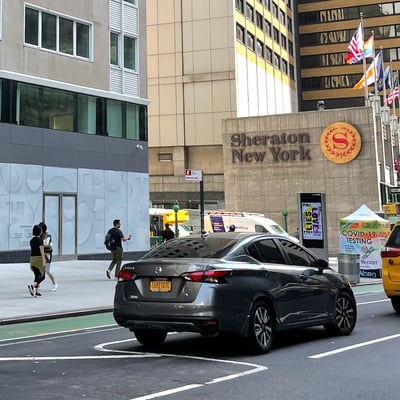 License plate: Y692107C,  State: NY