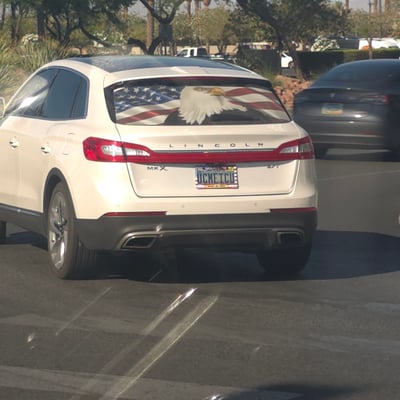 License plate: UCMICU,  State: NV