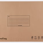 Eco Kraft Mail Bags Large 320 x 440 x 70mm from Harrisons Direct