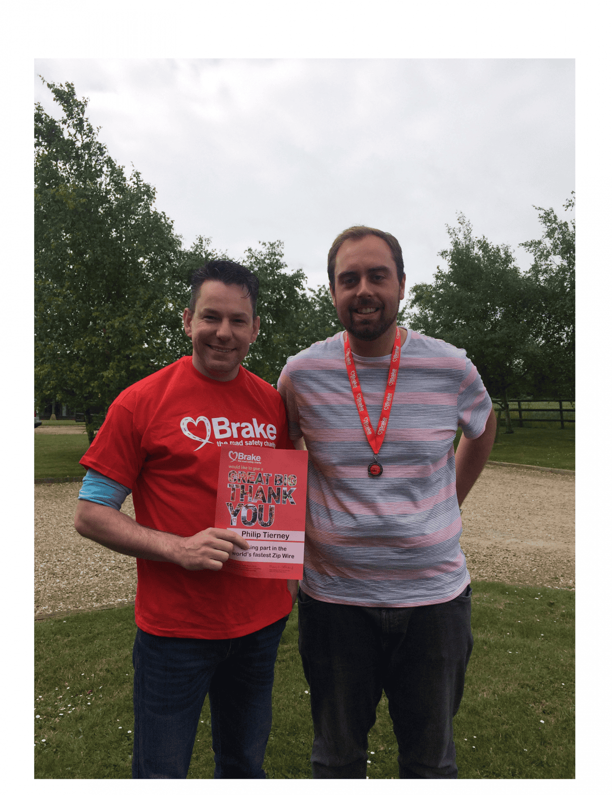 Featured image for JMDA Zip Line Challenge Raises £350 For Road Safety Charity Brake