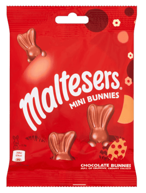 Maltesers Easter Mini Bunnies Bags 58g from Harrisons Direct