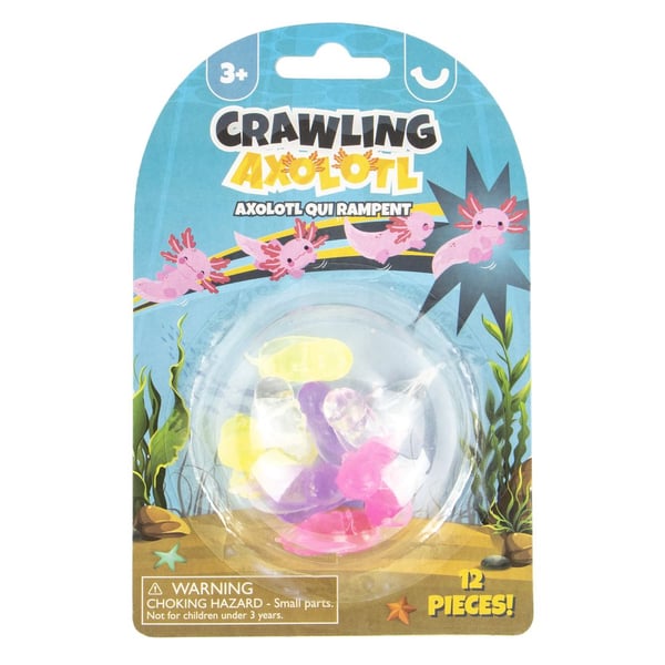 Crawling Axolotls in Hang Pack from Harrisons Direct