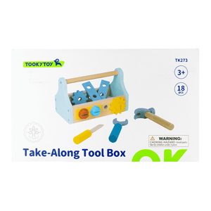 Tooky Toy Take Along Tool Box from Harrisons Direct