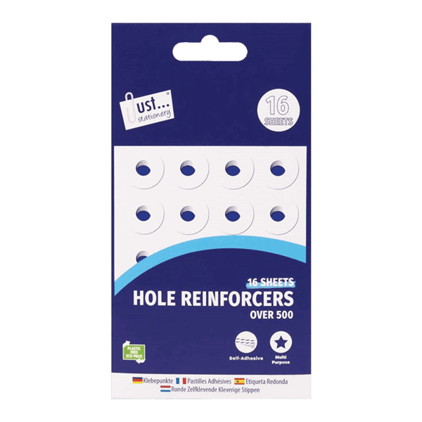 Just Stationery Hole Reinforcers from Harrisons Direct