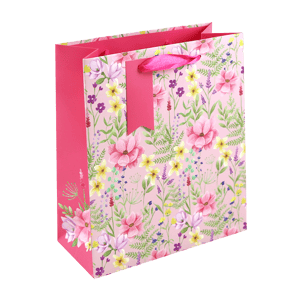 Mother's Day Gift Bag Medium Floral from Harrisons Direct