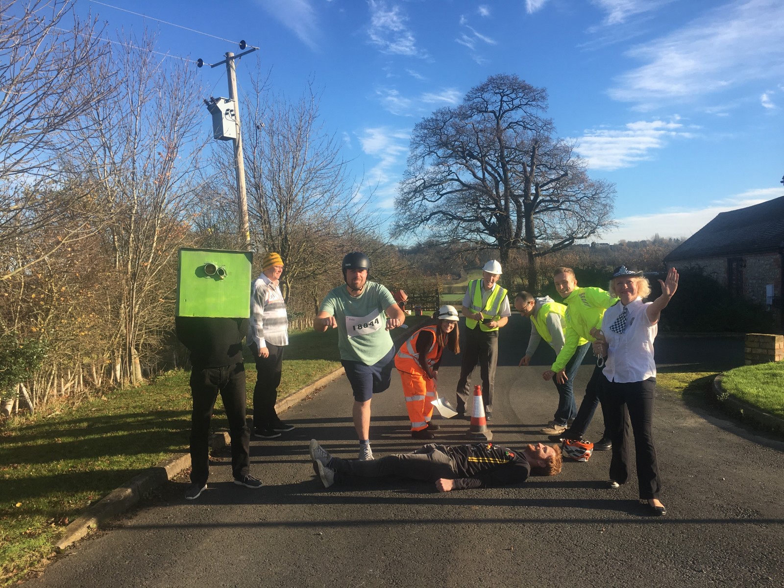 Featured image for JMDA Stage Road Scene For Road Safety Week