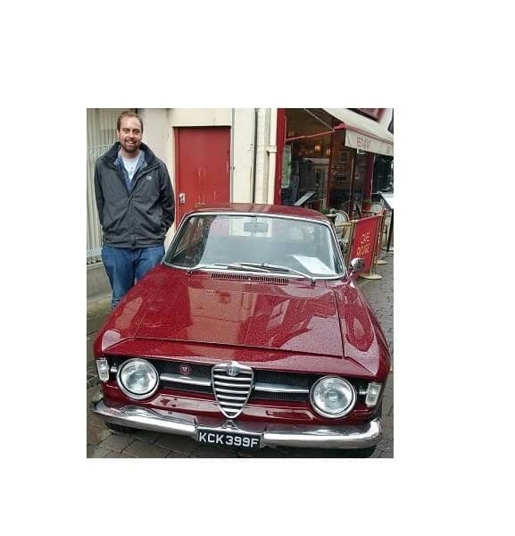 Featured image for Tom Displays Refurbished Alfa At Car Festival