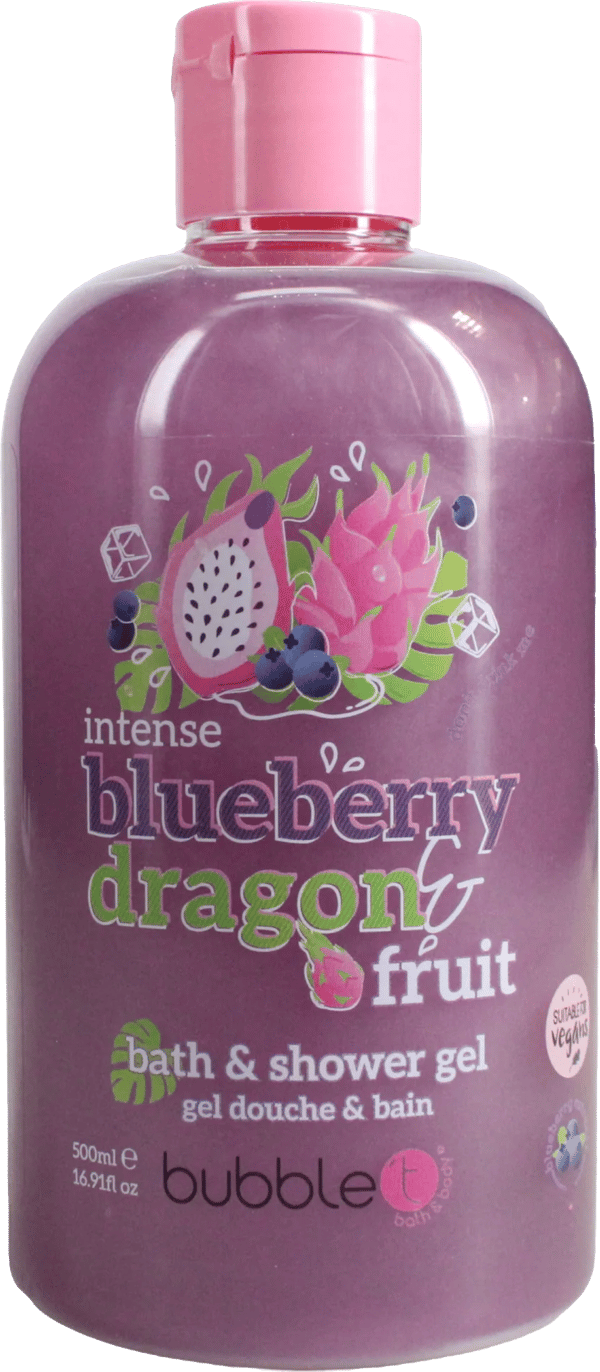 Bubble T Body Wash Blueberry & Dragonfruit 500ml from Harrisons Direct