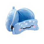 Relaxeazzz Adoramals Aoi the Whale Shark Plush Travel Pillow & Eye Mask from Harrisons Direct