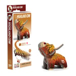 EUGY Highland Cow 3D Craft Kit from Harrisons Direct