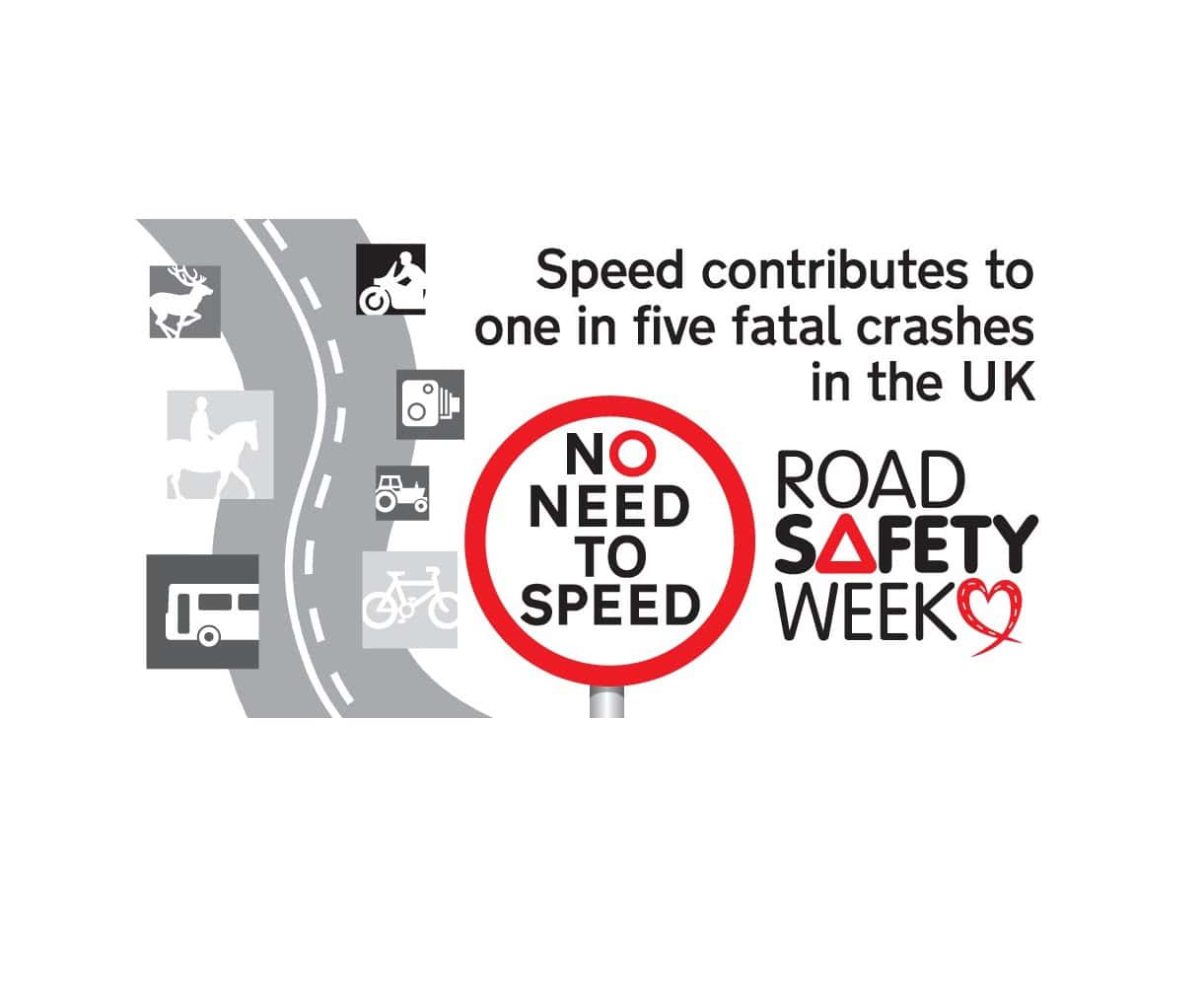 Featured image for ‘No Need To Speed’ This Road Safety Week