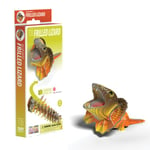 EUGY Frilled Lizard 3D Craft Kit from Harrisons Direct