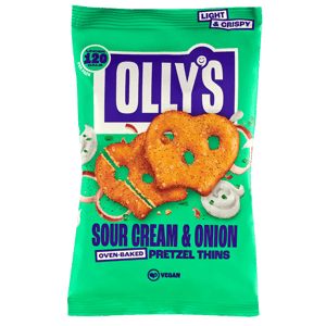 Olly's Sour Cream Pretzel Things 140g from Harrisons Direct