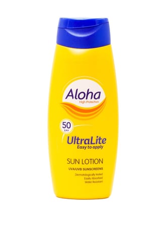 Aloha Sun Lotion SPF 50 250ml Bottle