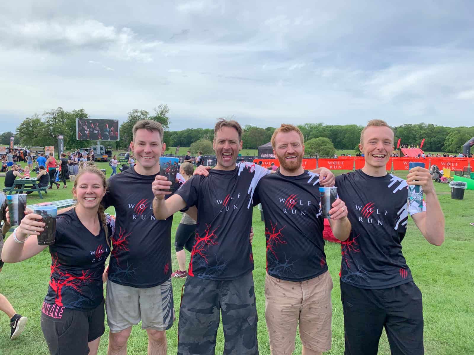 Featured image for JMDA Design team raise £395 in charity Wolf Run