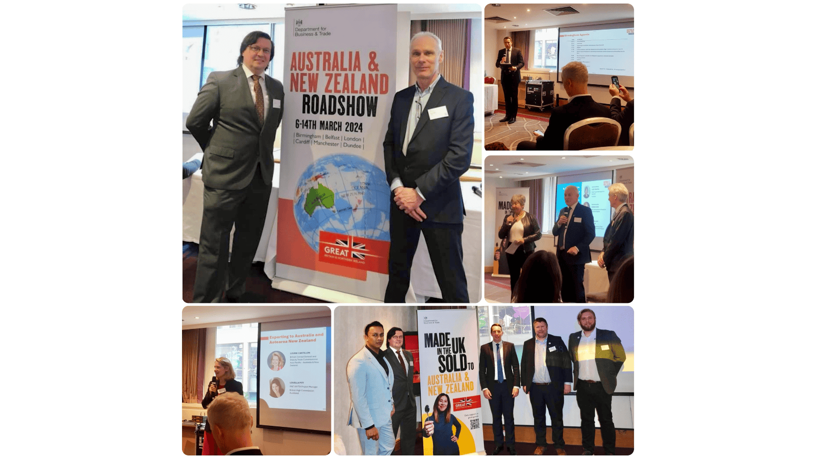 Featured image for Export Champions JMDA Attend DBT Australia and New Zealand Roadshow