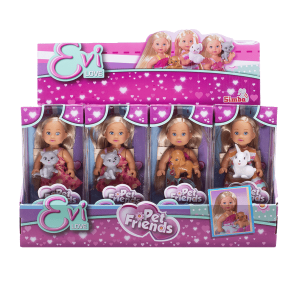 A box of Evi Love Pet Friends 3 Assorted CDU from Harrisons Direct