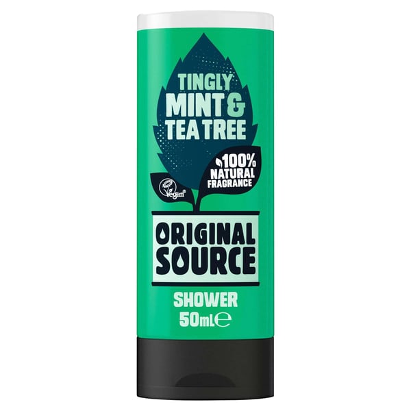 Original Source Shower Gel Mint 50ml from Harrisons Direct