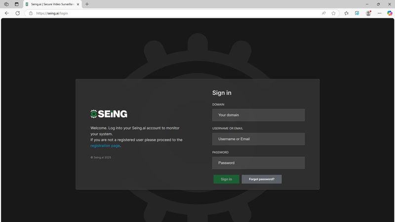 Install SEiNG as an app on Windows with Microsoft’s Edge browser
