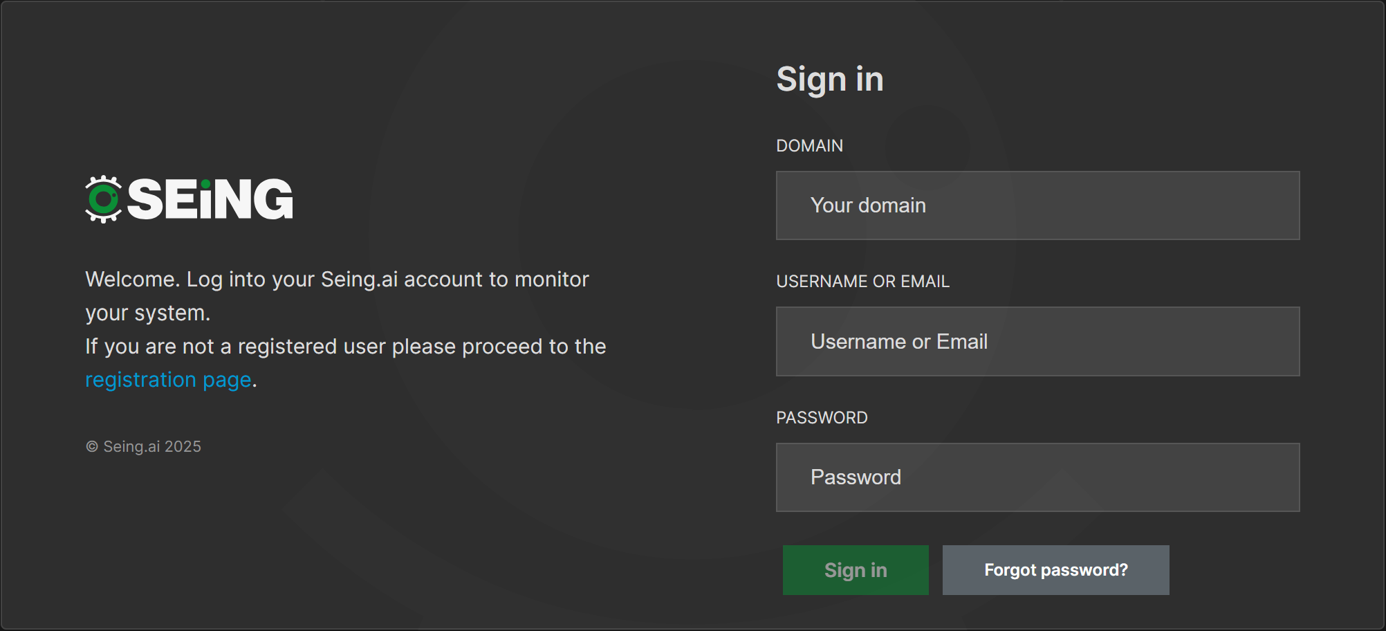 Login to SEiNG