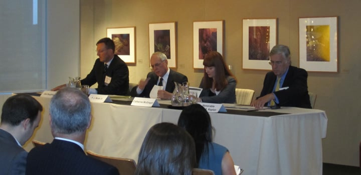 The New York Commercial Litigators Forum panel discussion on “What Makes A Great Litigator”.