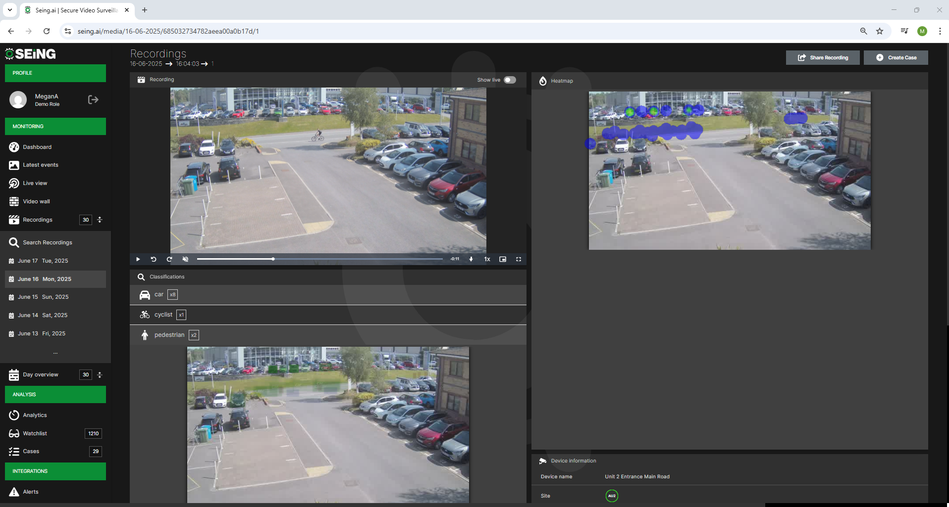 SEiNG AI tools include object detection