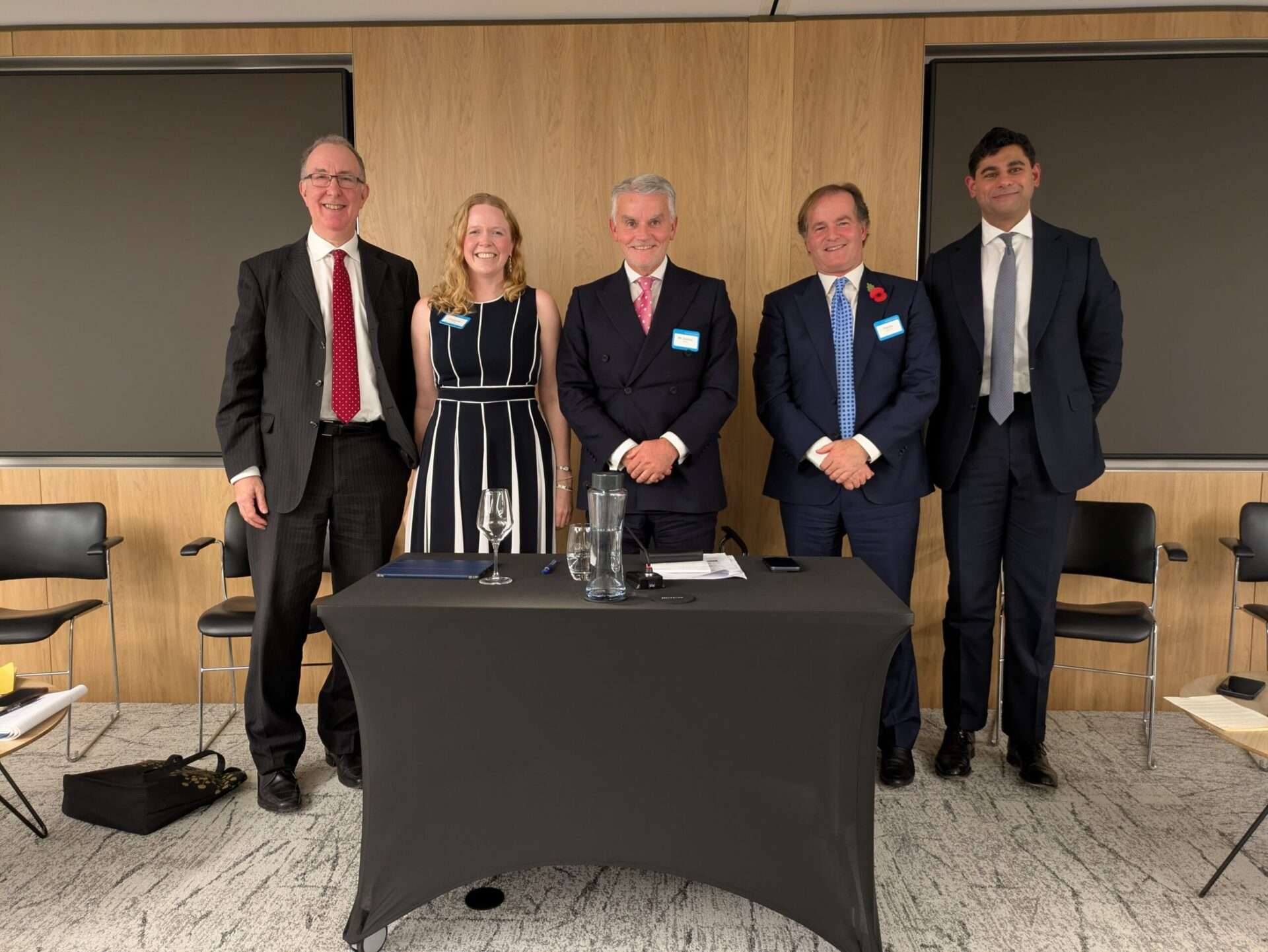 An Oxford Union-style debate chaired by Mr Justice Picken