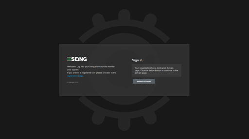 Single Sign On with SEiNG cloud cctv