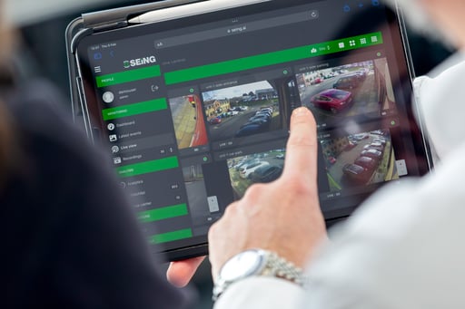 Access your video surveillance footage across your entire estate from any device