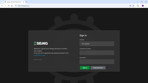 Installing SEiNG as an app on Windows with Google Chrome