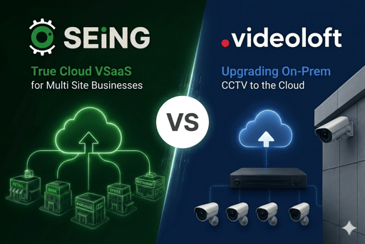 SEiNG vs Videoloft - cloud CCTV for any camera